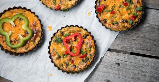 Crustless Veggie Quiche Recipe