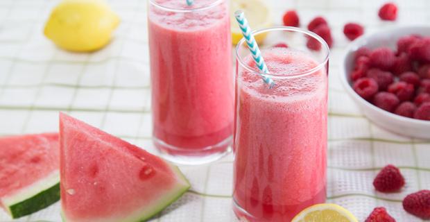 Watermelon Raspberry Lemonade Recipe